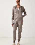 EA7 Emporio Armani спортен комплект анцуг дамски кафяв TJ9RZ.8NTV51
