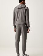 EA7 Emporio Armani спортен комплект анцуг мъжки от памук сив PJVRZ.8NPV63