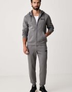 EA7 Emporio Armani спортен комплект анцуг мъжки с памук сив AF10377.7M002430