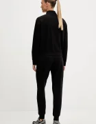 EA7 Emporio Armani спортен комплект дамски от памук с еластан черен AF13135.7W000463