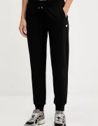 EA7 Emporio Armani спортен комплект дамски от памук с еластан черен AF13135.7W000463