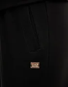 EA7 Emporio Armani спортен комплект дамски от памук с еластан черен AF13135.7W000463