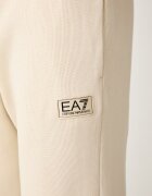 EA7 Emporio Armani спортен панталон мъжки от памук бежов с висока талия AF21822.7M002235