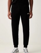 EA7 Emporio Armani спортен панталон мъжки с памук черен с висока талия AF10377.7M002198