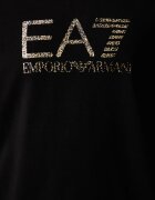 EA7 Emporio Armani суичър дамски с памук черен AF12473.7W001366