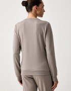EA7 Emporio Armani суичър дамски с вискоза кафяв TJ9RZ.8NTM45