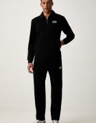 EA7 Emporio Armani суичър мъжки от памук черен AF21822.7M002232