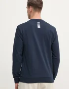 EA7 Emporio Armani суичър мъжки от памук тъмносин PJVRZ.8NPM30
