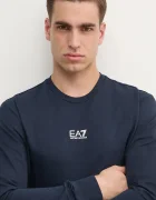 EA7 Emporio Armani суичър мъжки от памук тъмносин PJVRZ.8NPM30