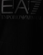 EA7 Emporio Armani суичър с качулка мъжки от памук черен AF22266.7M001413