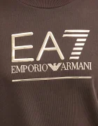 EA7 Emporio Armani Суичър в кафяво с принт AF12473.7W000416