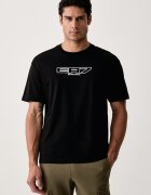 EA7 Emporio Armani тениска мъжка от памук черна AF10444.7M002212