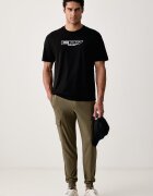 EA7 Emporio Armani тениска мъжка от памук черна AF10444.7M002212