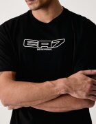 EA7 Emporio Armani тениска мъжка от памук черна AF10444.7M002212
