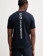 EA7 Emporio Armani тениска мъжка от памук тъмносиня AF10375.7M000567