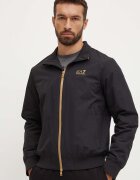 EA7 Emporio Armani Яке в черно преходен модел PNFZZ.8NPB20
