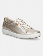 Ecco Кожени кецове Soft 7 W в златисто 430003-61160
