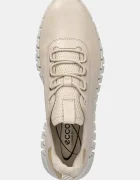 Ecco Кожени маратонки Gruuv Sneaker Lea в бежово 218203-60720