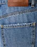 Elisabetta Franchi дънки relaxed fit дамски сини PJ14D66E2