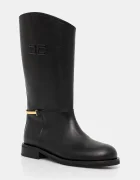 Elisabetta Franchi Детски кожени ботуши