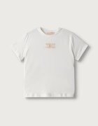 Elisabetta Franchi тениска за деца бяла EFTS268.C.JE018