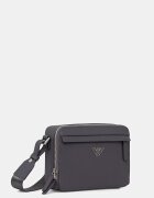 Emporio Armani чанта през рамо мъжка от имитация на кожа сива EM001186 AF13805