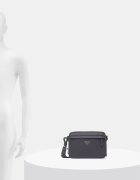 Emporio Armani чанта през рамо мъжка от имитация на кожа сива EM001186 AF13805