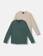 Emporio Armani Детска блуза с дълги ръкави (2 броя)