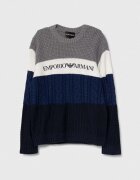 Emporio Armani Детски вълнен пуловер