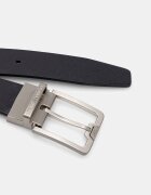 Emporio Armani колан мъжки от кожа тъмносин Y4S502 Y221E