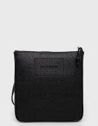 Emporio Armani Кожена чанта през рамо в черно Y4M252 Y068E