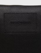 Emporio Armani Кожена чанта през рамо в черно Y4M252 Y068E