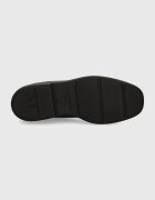 Emporio Armani Кожени боти в черно с равна подметка EW000425 AF11991 UC001
