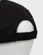 Emporio Armani Памучна шапка в черно с апликация 627920 CC990