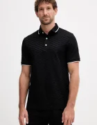 Emporio Armani Памучна тениска с яка