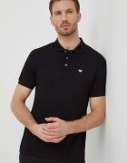 Emporio Armani Памучна тениска с яка