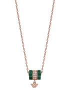 Emporio Armani Позлатено сребърно колие