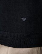 Emporio Armani пуловер мъжки от вълна тъмносин EM006224 AF27805