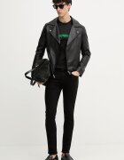 Emporio Armani тениска мъжка от лиосел черна EM004520 AF13747