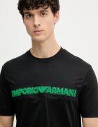 Emporio Armani тениска мъжка от лиосел черна EM004520 AF13747