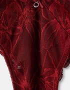 Emporio Armani Underwear бикини дамски от дантела червени EW000398.AF25576