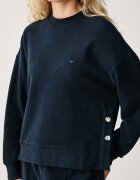 Emporio Armani Underwear домашен комплект дамски с памук тъмносин EW001972 AF25556