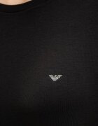 Emporio Armani Underwear горнище на пижама дамско от вискоза черно EW002965 AF19024