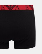 Emporio Armani Underwear прилепнали боксерки мъжки от памук с еластан 3 броя черни EM000259.AF25018