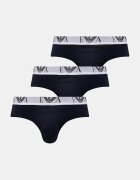 Emporio Armani Underwear Слипове (3 броя) в тъмносиньо EM000258 AF14131
