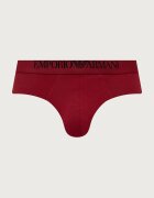 Emporio Armani Underwear слипове мъжки от памук с еластан 2 броя черни EM000251 AF25038