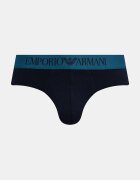 Emporio Armani Underwear слипове мъжки от памук с еластан 2 броя тъмносини EM000251.AF25040