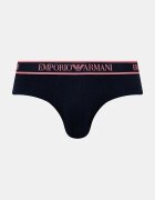Emporio Armani Underwear Слипове мъжки с памук 3 броя тъмносини EM000258 AF20669