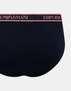 Emporio Armani Underwear Слипове мъжки с памук 3 броя тъмносини EM000258 AF20669
