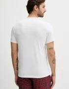 Emporio Armani Underwear тениска basic мъжка от памук с еластан 2 броя бяла EM000391 AF14132